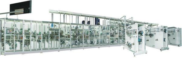 Buy cheap 800pcs/Min 0.6Mpa Ultra Thin Sanitary Napkin Production Line from wholesalers