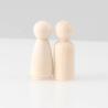 Buy cheap Craft 100Pcs Wooden Peg Dolls Blank ISO9001 Painting from wholesalers