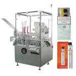 Erecting Automatic Cartoning Packing Machine 0.75kw Mini Water Bottle Cartoning