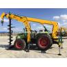 Buy cheap Tractor Mounted Pole Erection Machine Pile Rod Drilling Machine from wholesalers