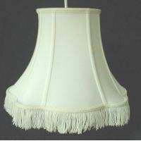 Buy cheap Gold Barrel Victoria Lamp Shade 21*40*26cm With Beaded Fringe product