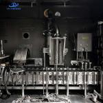Stainless Steel Roof Carton Filling Machine With 304 316 Material For Hygienic