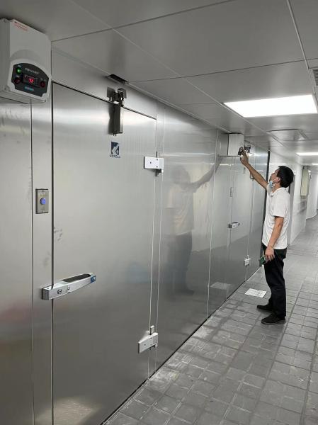 Buy cheap Insulation Walk In Freezer Room Stainless Steel Cold Room For Fish Meat Frozen from wholesalers