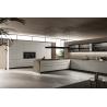 Buy cheap Modern Sleek PET Kitchen Cabinets Wood Veneer Customized from wholesalers