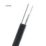 GYXTC8S HDPE black outer Sheath Outdoor Fiber Optic Cable Uni-tube Figure 8