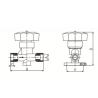 Buy cheap Forged Brass AC Spare Parts Flare Type Welding Refrigeration Hand Valve For R22 from wholesalers