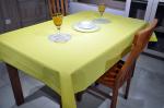 1.37x2.74m Christmas Paper Table Cloth , Airlaid Disposable Table Linens