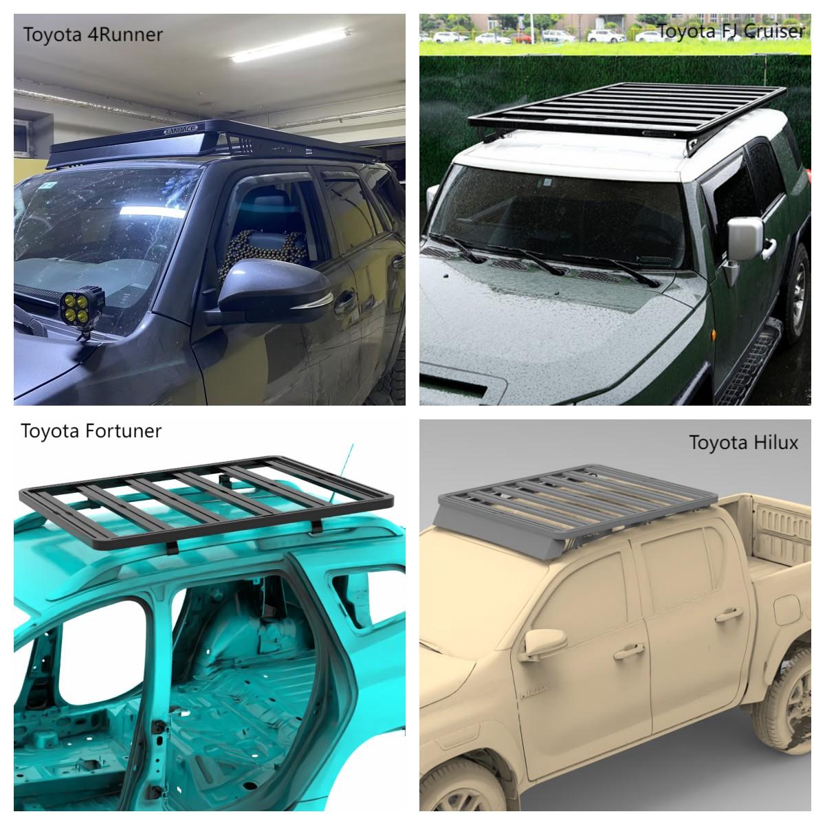 Offroad Accessories Roof Racks and Side Ladder Awning for Nissan Vehicles