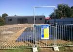 42 Microns Non Permanent Pool Fence , Zinc Coated Temporary Pool Barrier