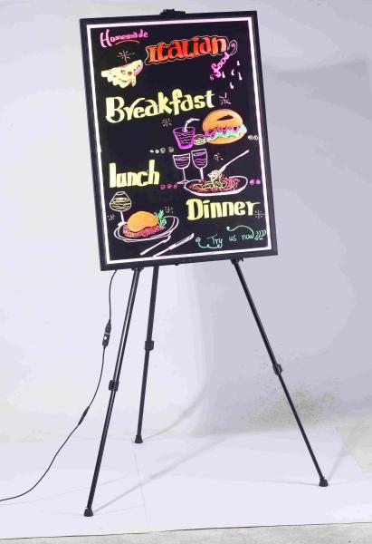 Buy cheap 600x800mm aluminum frame led animated sparkle writing board from wholesalers