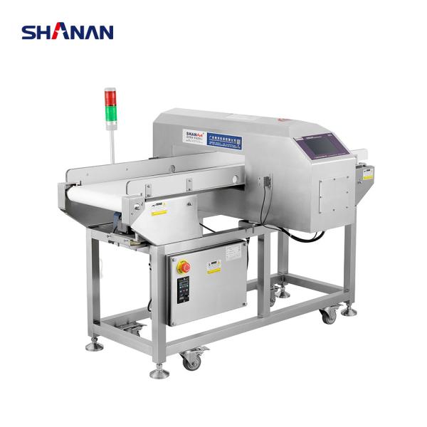 Buy cheap SHANAN Metal Detector for Food, Sound/Light Alarm, Push Rod Reject System from wholesalers