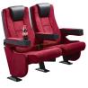 Buy cheap Movable Astir Armrest Fireproof Fabric Cinema Theatre Seats With 2.0 Mm Thick Iron Steel Leg from wholesalers