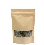 Flat Bottom Food Coffee Packaging Stand up k Pouch/Brown Kraft Paper Bag