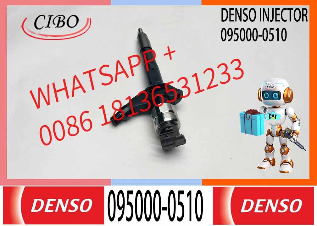 Common Rail Fuel Injector 095000-0510 For X-Trail T30 2.2L 16600-8H800 16600-8H801