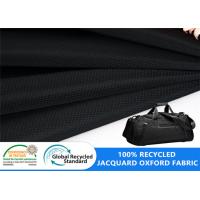 Buy cheap Backpack 600D Oxford Twill Jacquard Recycled PET Polyester product