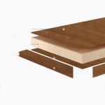 Spacious Wooden Storage Cabinet for Certificates and Trophies in Office or