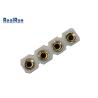 Buy cheap 2.54mm Gold 1000V RMS Female Terminal Connector 1 Row 4P Dip from wholesalers