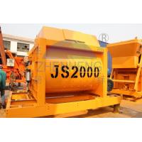 Buy cheap Low Energy 2 Yard JS2000 Concrete Mixer, Hydraulic Cement Mixer For Airports product