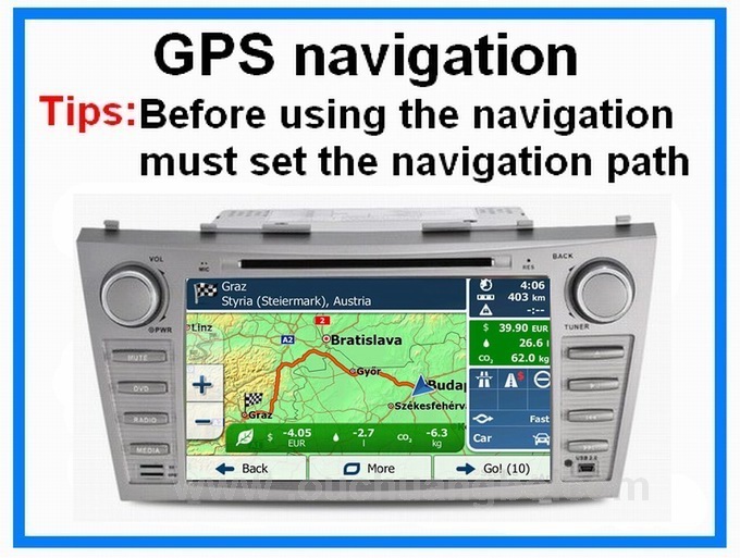 Ouchuangbo Toyota Camry 2007-2011 radio DVD with gps navigation bluetooth OCB-8611