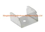 Galvanized Steel Metal Stamping Parts , Zinc Plating Steel Spring Clips