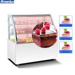 Practical 50HZ Small Cake Display Counter , Vertical Glass Chiller Cake Showcase