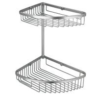 Buy cheap Rust Resistant Bathroom Storage Baskets OEM Triangle Stainless Shower Corner product