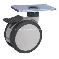 Buy cheap Customized 4" 80kg Plate Brake TPU Caster K5214-D931 Diameter 100mm product