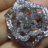Buy cheap Piaget full diamonds of hollow rose necklace 18kt gold with white gold or yellow gold or pink gold from wholesalers