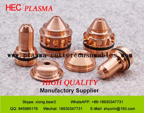 Buy cheap Steel Victor Plasma Cutter Tip 22-1057 For Thermal Dynamics Plasma Cutter Consumables from wholesalers