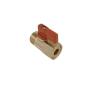 Buy cheap L Handle Brass Gas Valve PTFE Seal Straight Gas Valve M Connection from wholesalers