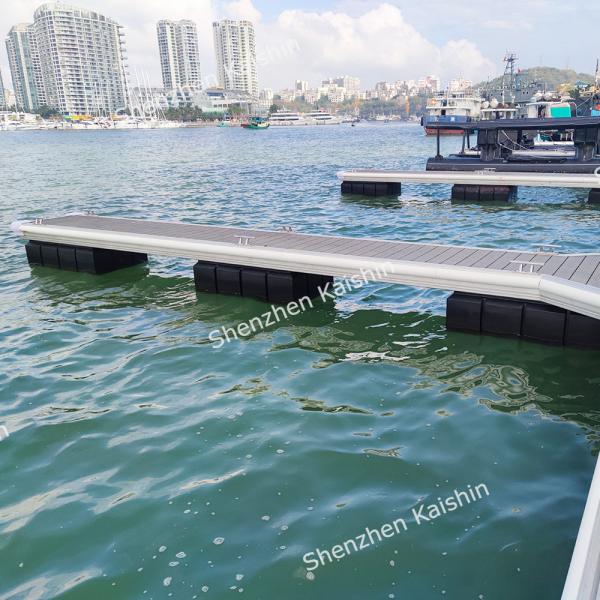 Buy cheap Plastic Platform Aluminum Floating Docks Marine Grade Jet Ski Floating Pontoon from wholesalers