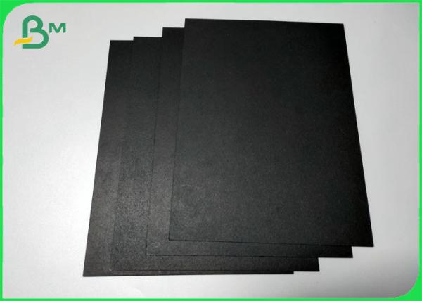 Buy cheap Foldable FSC Approved Black Paper Board Paper Box Material Paper 300gsm 350gsm from wholesalers