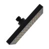 Buy cheap 6x8 Inch Square Rain Shower Head Chrome Black With Self Cleaning Silicone Nozzles from wholesalers