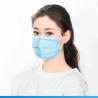 Buy cheap 3 Ply Medical Spandex Disposable Earloop Face Mask Anti Dust from wholesalers
