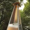 Buy cheap Outdoor 2270mmH stainless steel silver gas fire sense outdoor patio heater from wholesalers