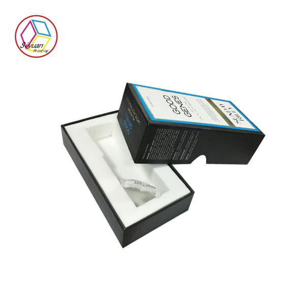 Buy cheap Natural Cosmetic Gift Box , Full Size Beauty Box Gold Foil Stamping from wholesalers