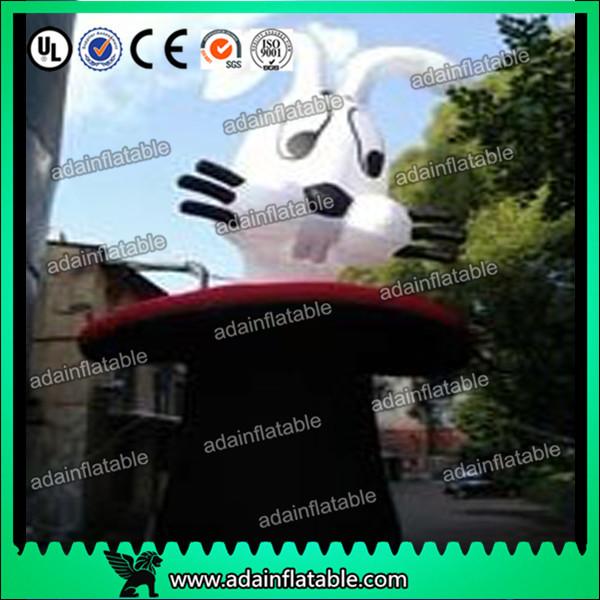 Buy cheap Outdoor Christmas Lovely Inflatable Rabbit For Advertisement 210D Oxford Cloth from wholesalers