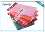 Champange / Red / Pink / White PP Non Woven Tablecloth Eco Friendly