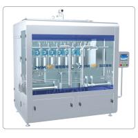 Buy cheap 4 6 8 10 12 Head Linear Piston Liquid Filling Machine Automatic Jar Filling product