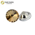 Crystal Round Diamond Acrylic Upholstery Buttons for furniture