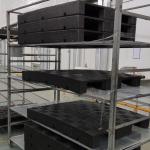 Euro Pallet Single Faced Logistics EPP Plastic Pallets 1200*1000*150mm