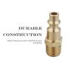 Buy cheap Industrial Type D 1/4 Inch NPT Brass Tee Fitting For Air Hose from wholesalers