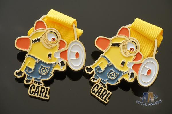 Buy cheap Zinc Alloy Sport Events Metal Running Medals With Custom Logo from wholesalers