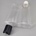6.76oz 200ml Transparent PET Plastic Mouthwash Disinfectant Bottle