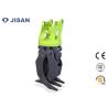 Buy cheap Volvo EC120 EC140 Excavator Grab Hydraulic Attachments 360° Rotation from wholesalers