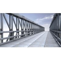 Buy cheap 4.2m Single Lane Modular Steel Bridge / Truss Assembly Steel Bridges product
