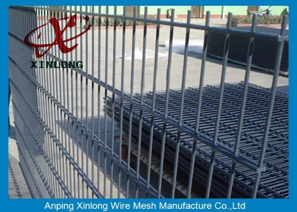 Buy cheap Hot Dipped Galvanzied Welded 656 Double Wire Mesh / Industrial Security Fencing from wholesalers
