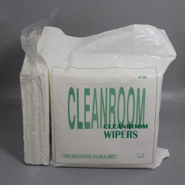 Buy cheap 4x4 Cleanroom Polyester Wipes Polyester Laboratory Cleaning Wipes Dust Free from wholesalers