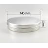 Buy cheap 300ml 145 * 25 Silver Straight Cover Circular Aluminum Box Mooncake Box Tea Cake Box Pu'er Tea Snack Storage Jar from wholesalers