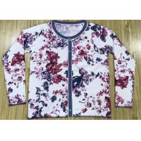 Buy cheap Reactive Flowers Print Womens Knit Cardigan Sweater Manufacturer In China OEM product